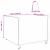 Husă pentru mobilier de exterior 125 x 125 x 74 cm GartenMobel Dekor