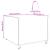 Husă pentru mobilier de exterior 135 x 135 x 90 cm GartenMobel Dekor