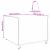 Husă pentru mobilier de exterior 135 x 135 x 90 cm GartenMobel Dekor