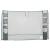 Organizator de cort suspendat cu depozitare Gri 320 x 182 cm GartenMobel Dekor