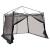 Cort interior din plasă Gri 303 x 303 cm GartenMobel Dekor