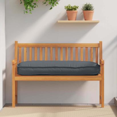 Pernă pentru șezut / spătar din paleți Antracit 120 x 50 x 12 cm GartenMobel Dekor