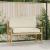 Pernă pentru șezut / spătar din paleți Crem 120 x 50 x 12 cm GartenMobel Dekor