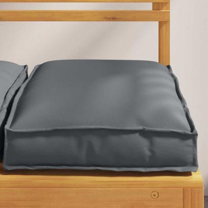 Pernă pentru șezut din paleți 2 pcs Antracit 40 x 40 x 8 cm GartenMobel Dekor
