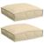 Pernă pentru șezut din paleți 2 pcs Bej 40 x 40 x 8 cm GartenMobel Dekor