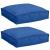 Pernă pentru șezut din paleți 2 pcs Albastru regal GartenMobel Dekor