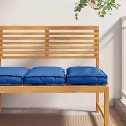 Pernă pentru șezut din paleți 2 pcs Albastru regal GartenMobel Dekor
