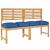 Pernă pentru șezut din paleți 4 pcs Albastru regal GartenMobel Dekor