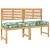 Pernă pentru șezut din paleți 4 pcs model frunze 40 x 40 x 8 cm GartenMobel Dekor