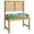 Pernă pentru șezut din paleți 4 pcs model frunze 40 x 40 x 8 cm GartenMobel Dekor