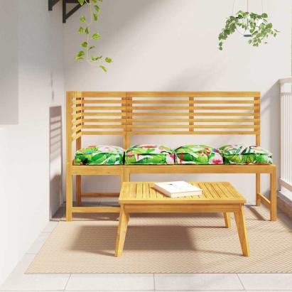 Pernă pentru șezut din paleți 4 pcs Multicolour 40 x 40 x 8 cm GartenMobel Dekor