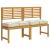 Pernă pentru șezut din paleți 6 pcs Crem 40 x 40 x 8 cm GartenMobel Dekor