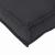 Pernă pentru șezut din paleți 6 pcs Negru 40 x 40 x 8 cm GartenMobel Dekor
