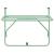 Masă Suspendată pentru Balcon Verde mentă 60 x 39 x 65 cm Oțel GartenMobel Dekor