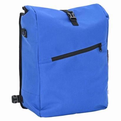 Geantă de bicicletă albastru 33 x 16 x 48 cm Poliester GartenMobel Dekor