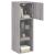 Comodă TV cu lumini LED, gri sonoma, 30,5x30x90 cm GartenMobel Dekor