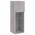 Comode TV cu lumini LED, 2 buc., gri sonoma, 30,5x30x90 cm GartenMobel Dekor