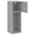 Comode TV cu lumini LED, 2 buc., gri sonoma, 30,5x30x90 cm GartenMobel Dekor