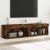 Comode TV cu lumini LED, 2 buc., stejar fumuriu, 60x30x30 cm GartenMobel Dekor
