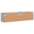 Comode TV cu lumini LED, 2 buc., gri sonoma, 60x30x30 cm GartenMobel Dekor