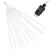 Instalatie de Craciun, 10 tuburi, 50cm, 480 LED, ploaie de meteoriti, albastru Household NewTrend