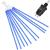 Instalatie de Craciun, 10 tuburi, 50cm, 480 LED, ploaie de meteoriti, albastru Household NewTrend