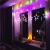 Ghirlanda luminoasa tip perdea cu stelute 138 LED-uri, 2m, pentru interior/exterior, iluminare multicolor Household NewTrend