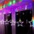 Ghirlanda luminoasa tip perdea cu stelute 138 LED-uri, 2m, pentru interior/exterior, iluminare multicolor Household NewTrend