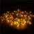 (DL) Ghirlanda luminoasa tip perdea cu stelute 72 LED-uri, 2m, pentru interior/exterior, iluminare alb Household NewTrend