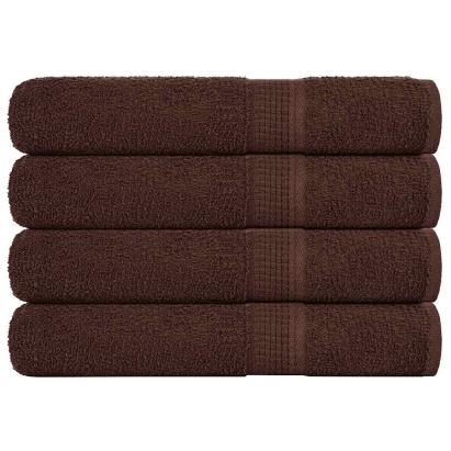 Prosoape 4 buc Maro 100x200 cm 360 g/m² 100% bumbac GartenMobel Dekor