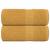 Prosoape de baie 2 buc. FROGN aurii 30x30 cm 100% bumbac GartenMobel Dekor