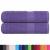 Prosoape de duș 2 buc Violet 70x140 cm 360 g/m² 100% bumbac GartenMobel Dekor