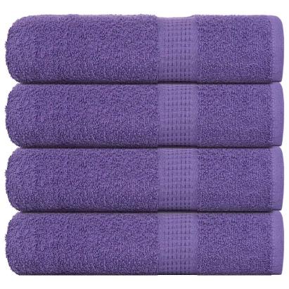 Prosoape de baie 4 buc Violet 100x150 cm 360 g/m² 100% bumbac GartenMobel Dekor