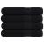 Prosoape pentru saună 4 buc Negru 80x200cm 360 g/m² 100% bumbac GartenMobel Dekor