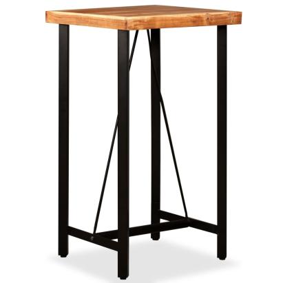 Masă de bar, lemn masiv de acacia, 60 x 60 x 107 cm GartenMobel Dekor