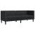 Set canapele Chesterfield cu 3 locuri, negru, piele eco. GartenMobel Dekor
