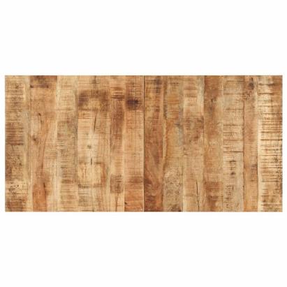 Blat de masă, 120x60x(1,5-1,6) cm, lemn de mango nefinisat GartenMobel Dekor