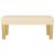 Bancă, crem, 70x30x30 cm, textil GartenMobel Dekor