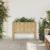 Strat înălțat de grădină Maro 90 x 35 x 70 cm Bambus GartenMobel Dekor