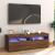 Comodă TV cu lumini LED, stejar maro, 120x35x40 cm GartenMobel Dekor