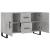 Dulap, gri beton, 100x36x60 cm, lemn compozit GartenMobel Dekor