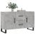 Dulap, gri beton, 100x36x60 cm, lemn compozit GartenMobel Dekor
