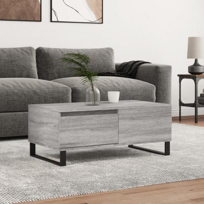 Măsuță de cafea, gri sonoma, 90x50x36,5 cm, lemn prelucrat GartenMobel Dekor
