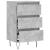 Dulap, gri beton, 40x35x70 cm, lemn prelucrat GartenMobel Dekor