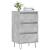 Dulap, gri beton, 40x35x70 cm, lemn prelucrat GartenMobel Dekor