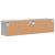 Comode TV cu lumini LED, 2 buc., gri beton, 60x30x30 cm GartenMobel Dekor