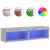 Comode TV cu lumini LED, 2 buc., gri beton, 60x30x30 cm GartenMobel Dekor