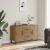 Dulap, stejar artizanal, 100x36x60 cm, lemn prelucrat GartenMobel Dekor