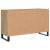 Dulap, stejar artizanal, 100x36x60 cm, lemn prelucrat GartenMobel Dekor