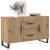 Dulap, stejar artizanal, 100x36x60 cm, lemn prelucrat GartenMobel Dekor
